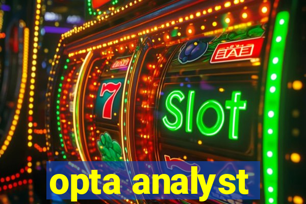 opta analyst